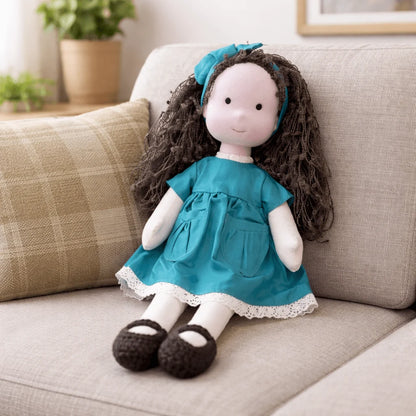 Elora | Handmade Waldorf Cotton Doll 28cm 34