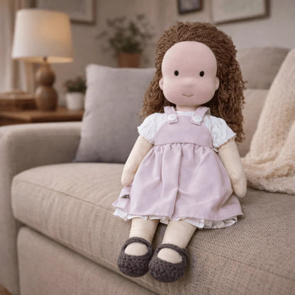 Elora | Handmade Waldorf Cotton Doll 28cm 36