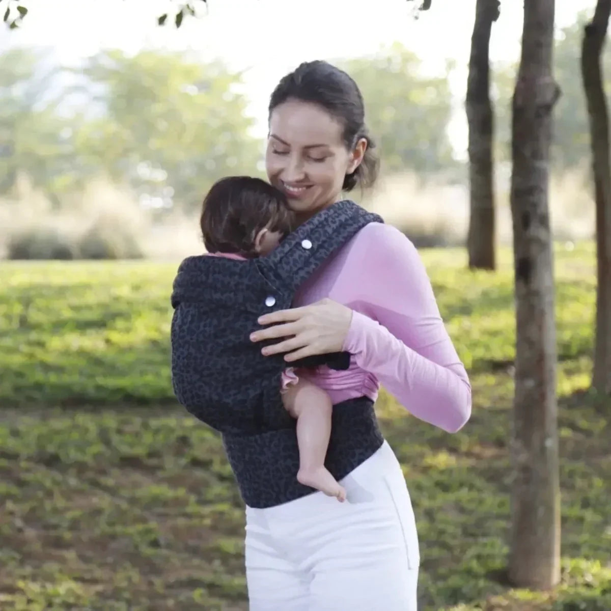 Ergonomic Baby Carrier | Adjustable Breathable Cotton 1