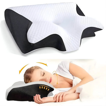 Ergonomic Neck Support Pillow | Memory Foam Butterfly Design 5