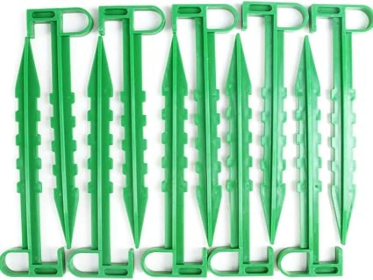 Extra Large Garden Pegs | 30 Pack Weed Membrane Stakes 14cm 0