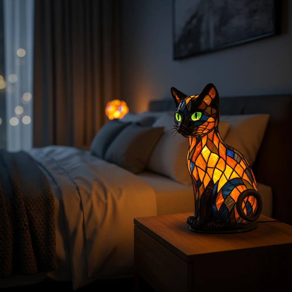Felilux Cat LED Night Light | Soft Ambient Glow Lamp 3