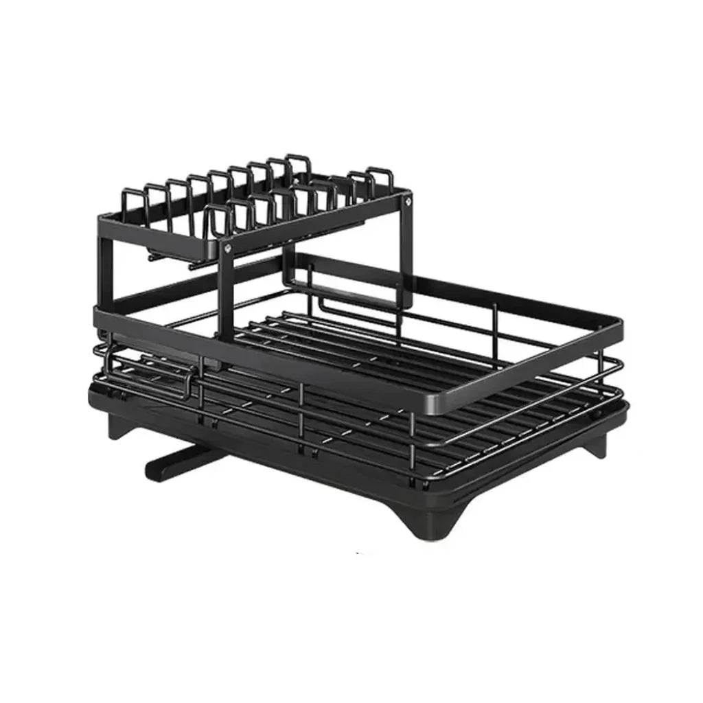Foldable Stainless Steel Dish Rack | Space-Saving Kitchen Organizer 5