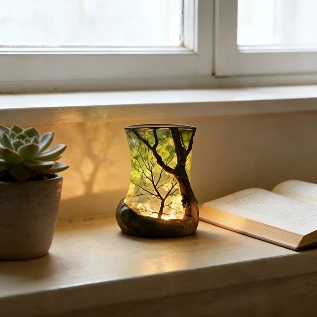 ForestLight | LED Ambient Light with Tree Shadow Projection 1