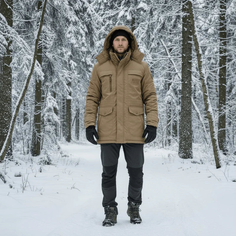 FrostGuard | Padded Parka Windproof Mid-Length 1