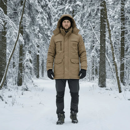 FrostGuard | Padded Parka Windproof Mid-Length 1