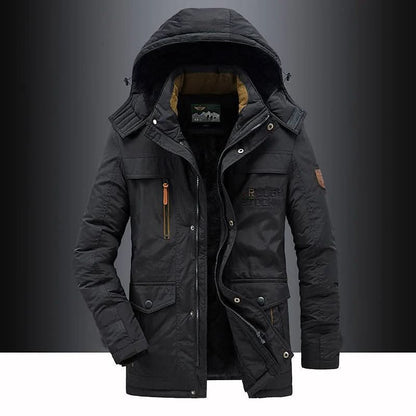 FrostGuard | Padded Parka Windproof Mid-Length 5