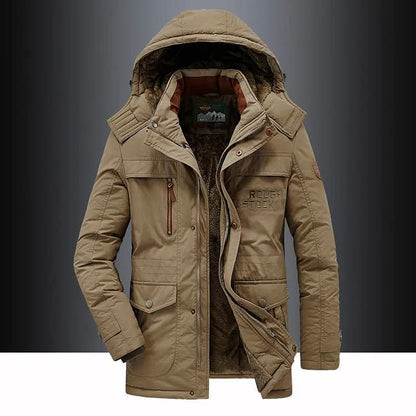 FrostGuard | Padded Parka Windproof Mid-Length 7