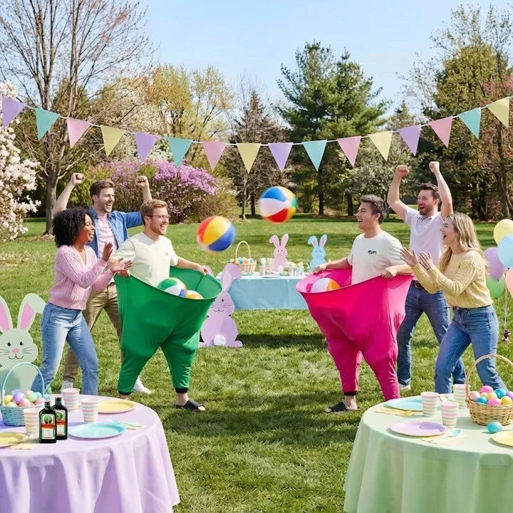 Giant Inflatable Pants Game | Outdoor Fun Activity Set 5