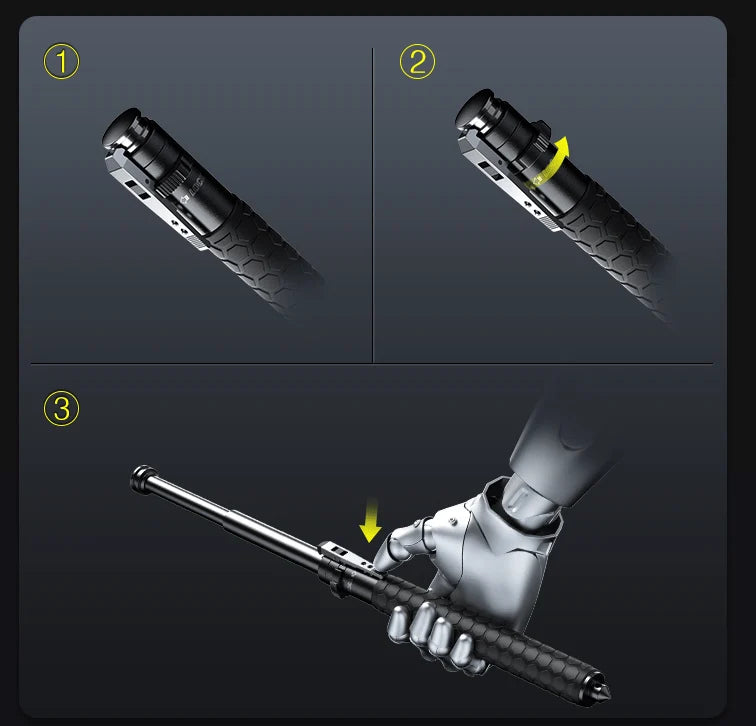 Guardian Trek Stick | Lightweight Foldable Hiking Pole 4
