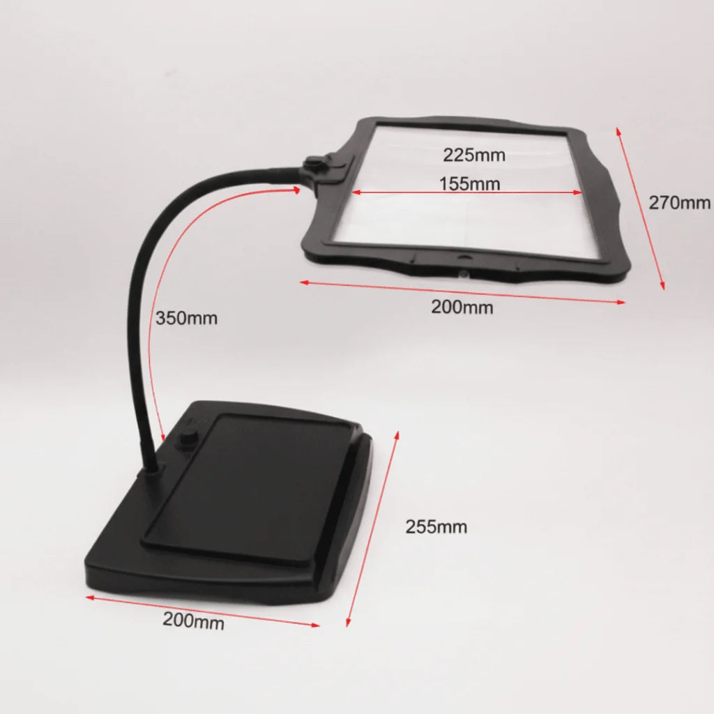 Handwerk Lux | Table Magnifier with LED Light 3x Magnification 2