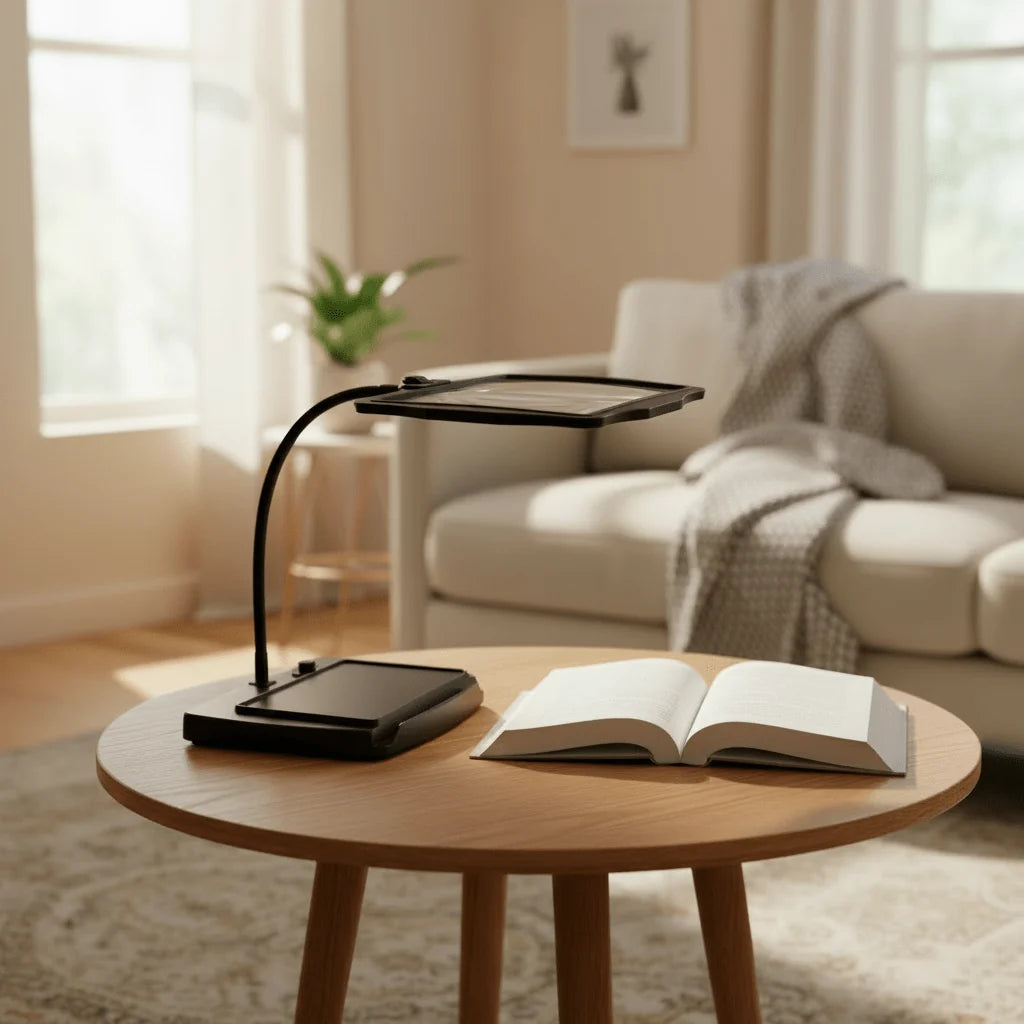 Handwerk Lux | Table Magnifier with LED Light 3x Magnification 3
