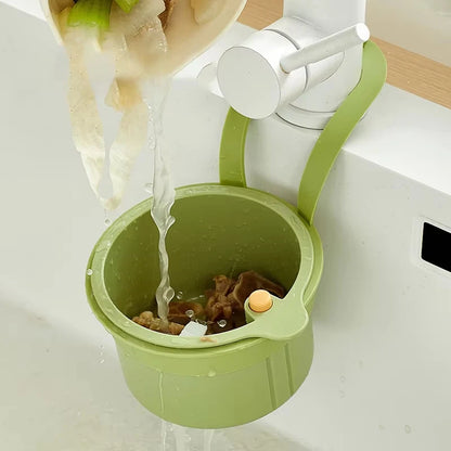 Hanging Draining Basket with Two-Part Filter System 2