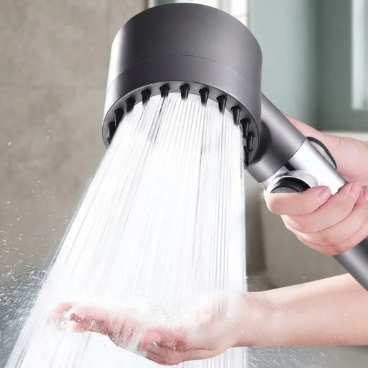 High-Pressure Shower Head | Water-Saving Shower Accessory 0