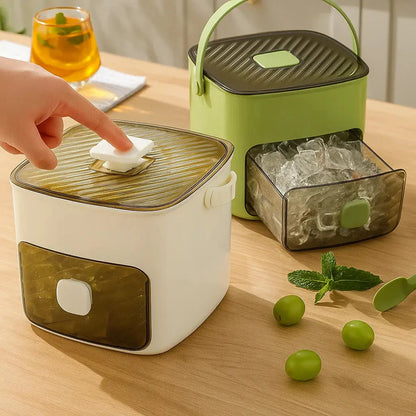 Ice Cube Tray with Push-Button | 48 Cubes BPA-Free Plastic 4