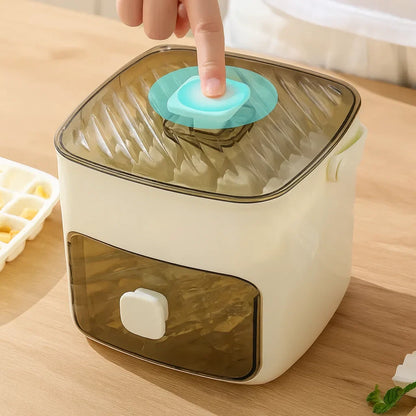 Ice Cube Tray with Push-Button | 48 Cubes BPA-Free Plastic 7