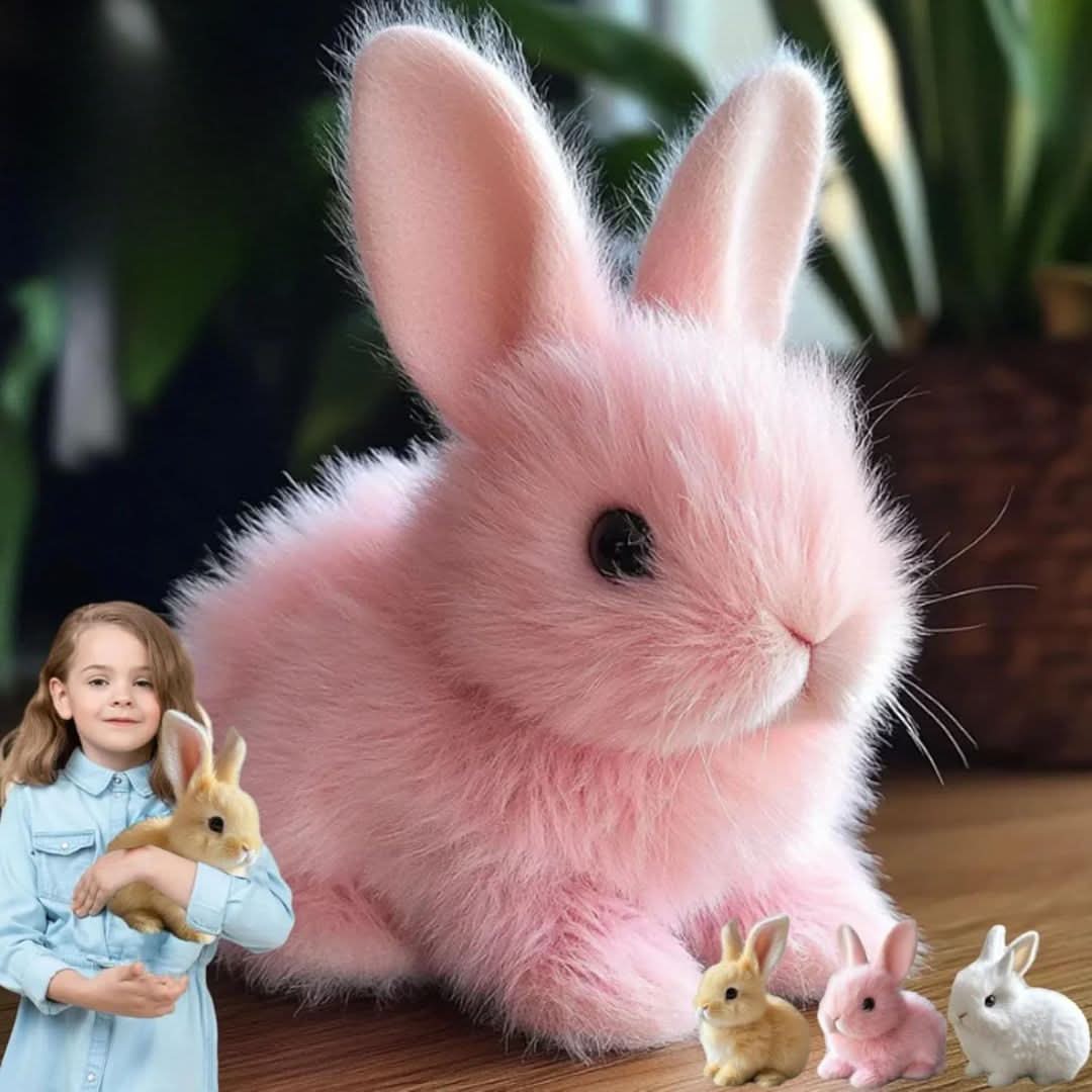 Interactive Plush Bunny with Realistic Movements and Sounds 6