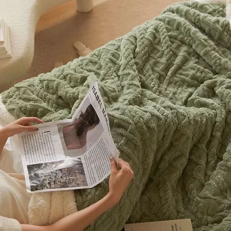 LAMMARA | Lambswool Blanket Soft Warm Cozy 1