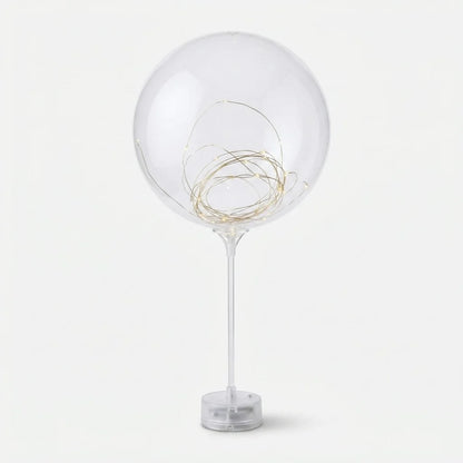 LED Balloon Set Warm Light 10 Pieces Reusable 45cm 6