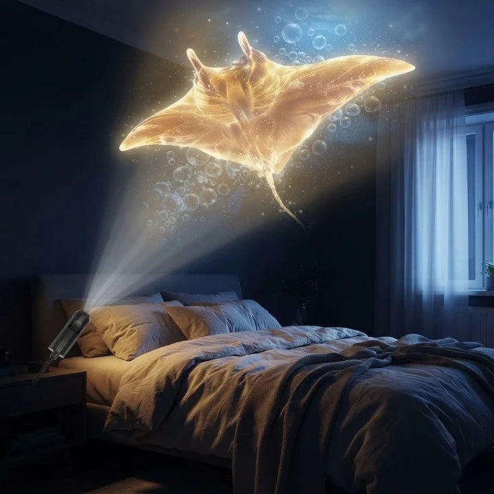 LED Starry Sky Projector | 4m Diameter USB Projection with 10 Inserts 2