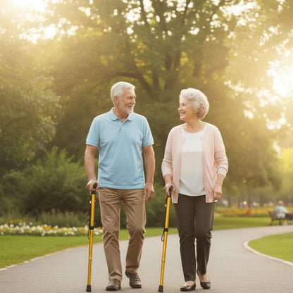 Lightweight Aluminum Walking Cane | Adjustable Support for Seniors 1