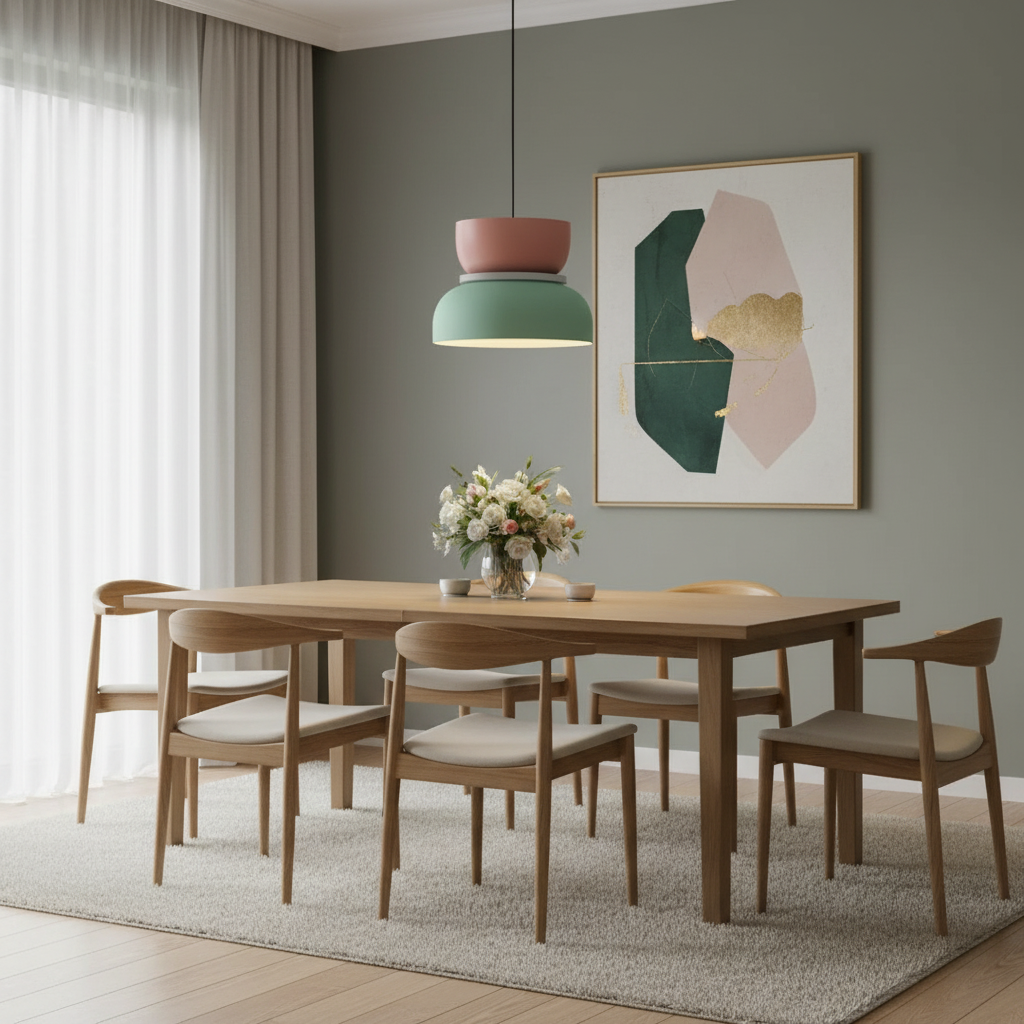 MeloGlow | Scandinavian Pastel Pendant Lamp