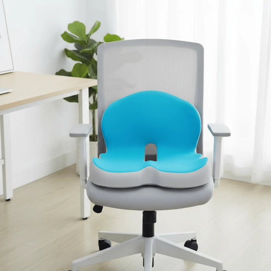 Memory Foam Seat Cushion | Ergonomic Comfort Pad 0