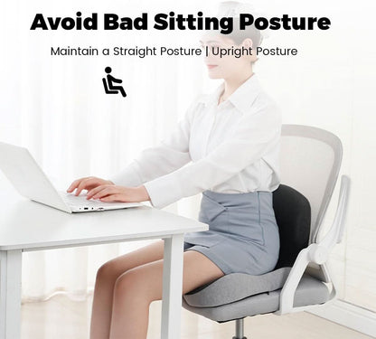 Memory Foam Seat Cushion | Ergonomic Comfort Pad 1