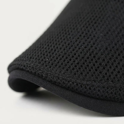 Men's Cotton Flat Cap with Mesh Ventilation Adjustable 58-59 cm 3