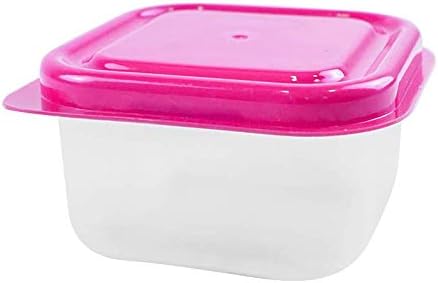 Mini Plastic Food Storage Containers Set of 6 | Snack Boxes 2