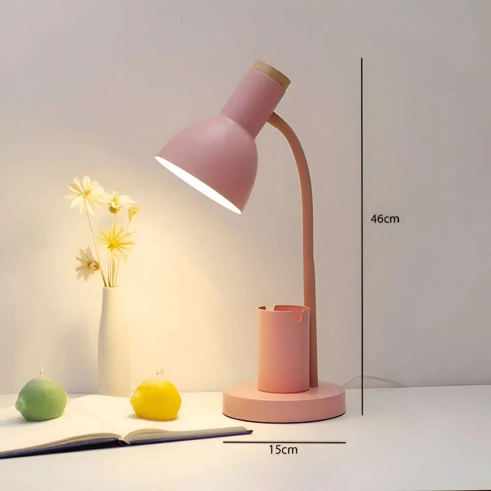 Modern LED Desk Lamp with Pen Holder | Adjustable Lighting 7