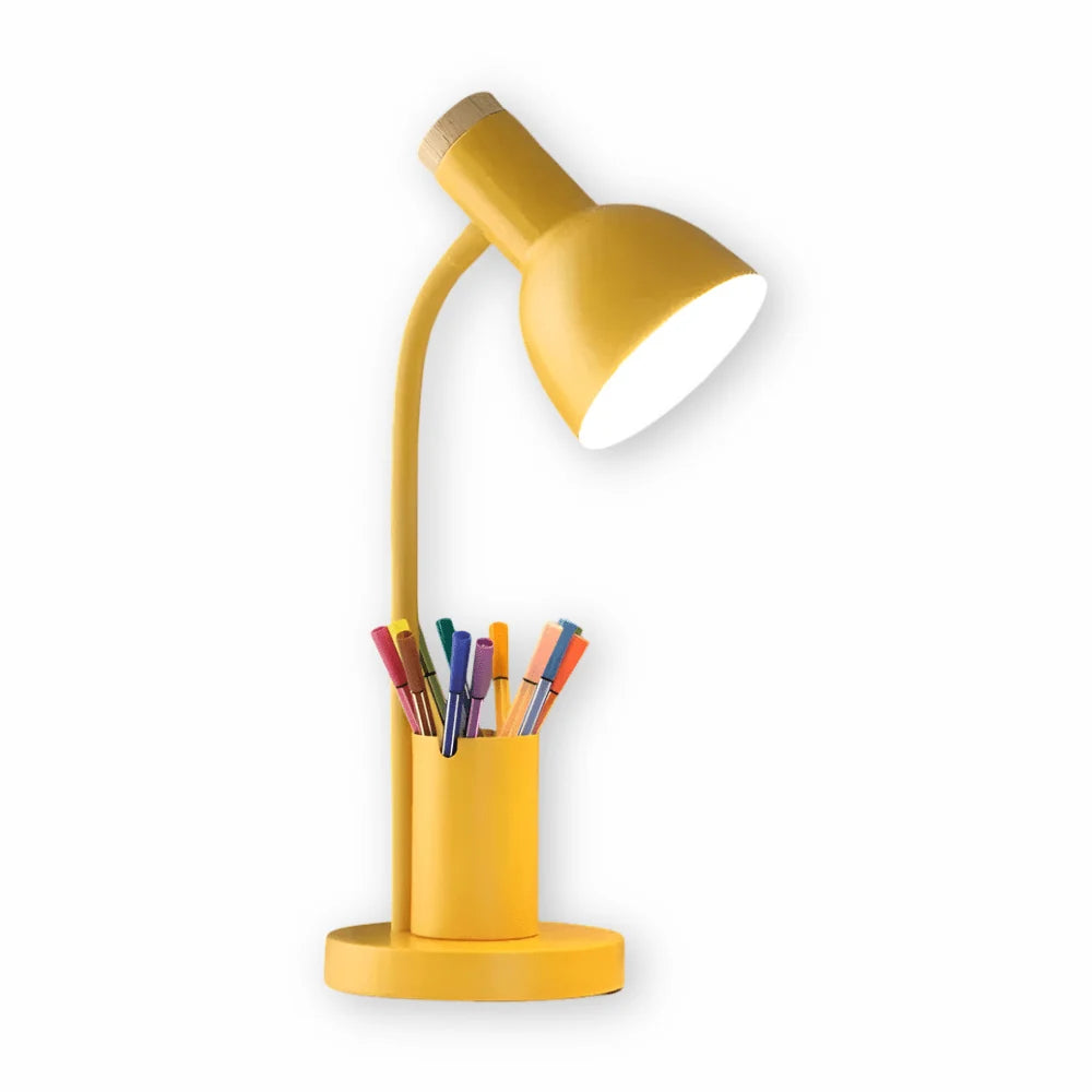 Modern LED Desk Lamp with Pen Holder | Adjustable Lighting 8