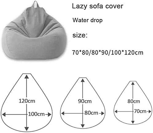 Norvo | Ergonomic Beanbag Cover 80x90 cm 100x120 cm 5