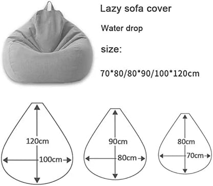 Norvo | Ergonomic Beanbag Cover 80x90 cm 100x120 cm 5