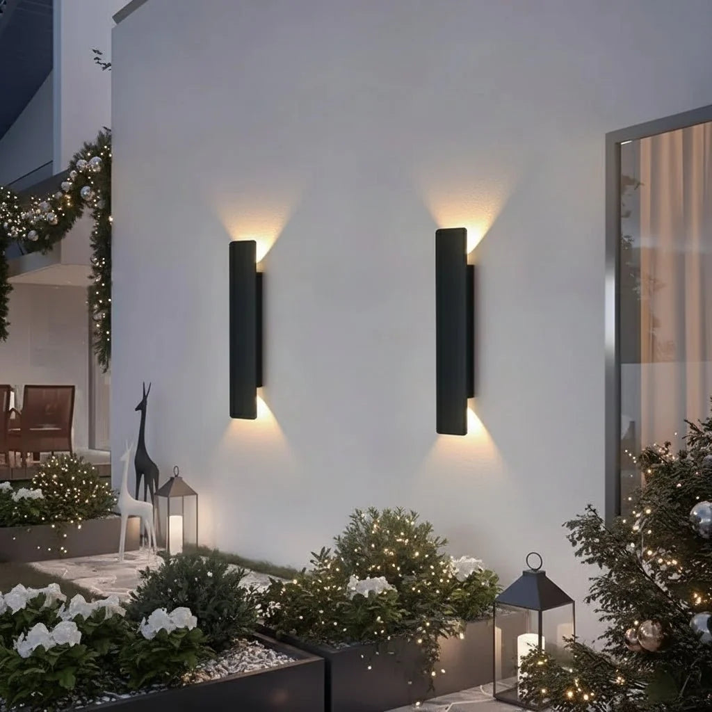 OUTGLOW | Waterproof LED Aluminum Wall Light Indoor Outdoor 2