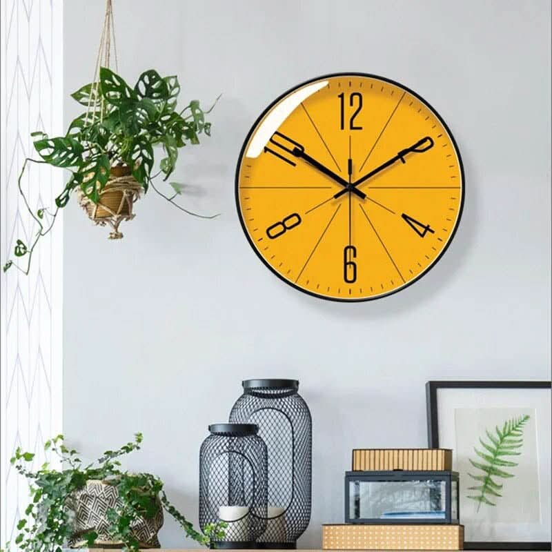ScandiClock | Black Nordic Style Wall Clock 1