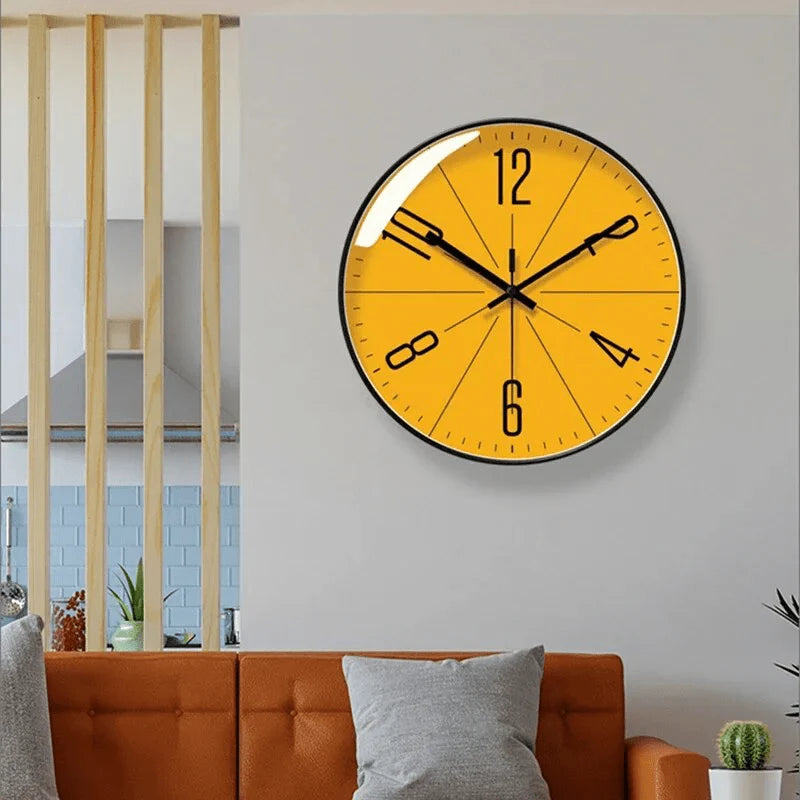 ScandiClock | Black Nordic Style Wall Clock 2
