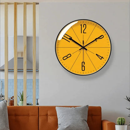 ScandiClock | Black Nordic Style Wall Clock 2
