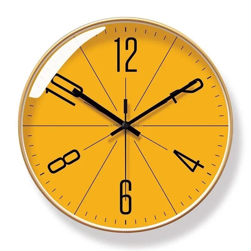 ScandiClock | Black Nordic Style Wall Clock 4