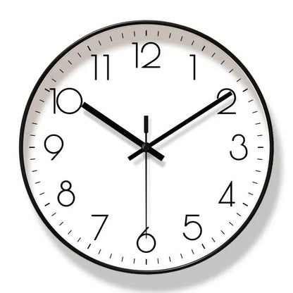 ScandiClock | Black Nordic Style Wall Clock 8
