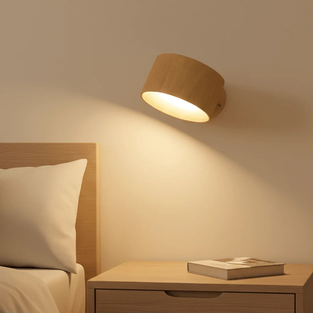 ScandiGlow | Wireless Nordic LED Wall Light with Remote 1