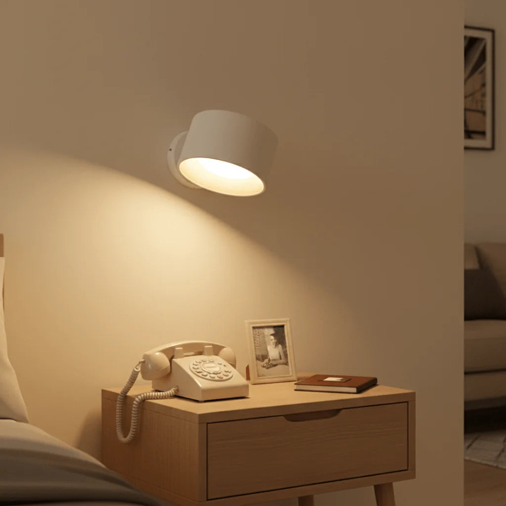 ScandiGlow | Wireless Nordic LED Wall Light with Remote 3