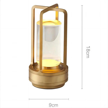 Scandinavian LED Table Lamp Dimmable Cordless 4