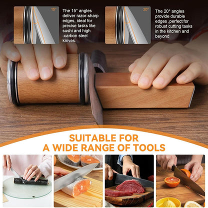 SharpEdge | Professional Rolling Knife Sharpener with Diamond Roller 4