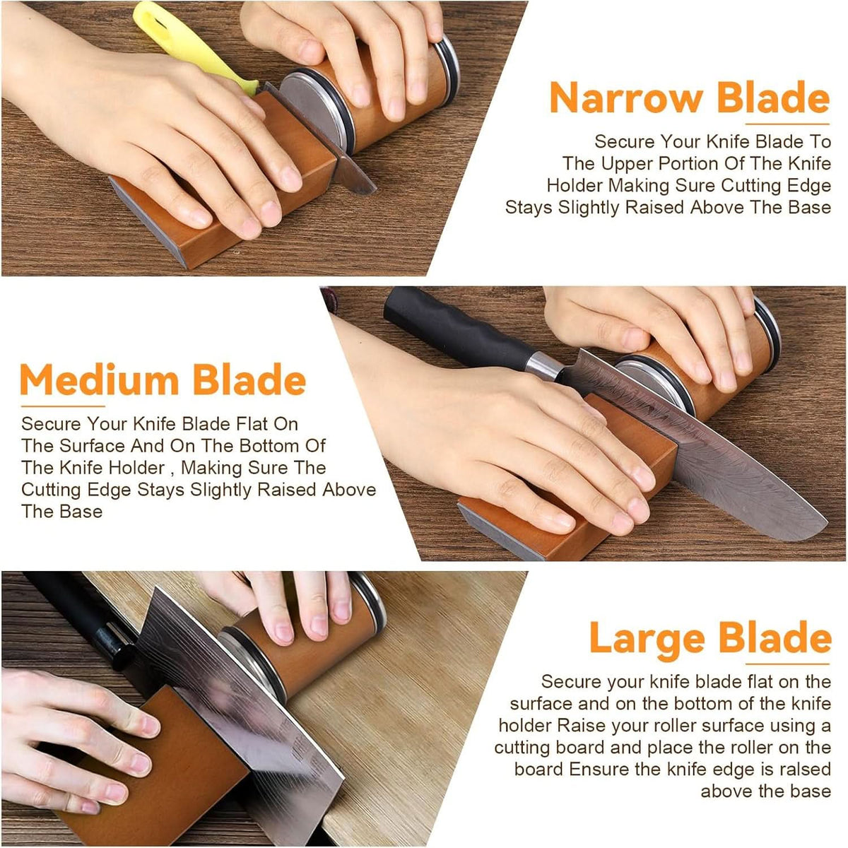 SharpEdge | Professional Rolling Knife Sharpener with Diamond Roller 5