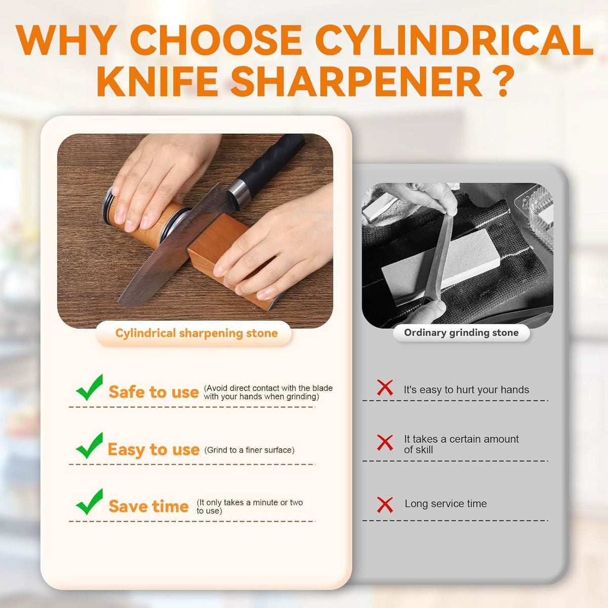 SharpEdge | Professional Rolling Knife Sharpener with Diamond Roller 6