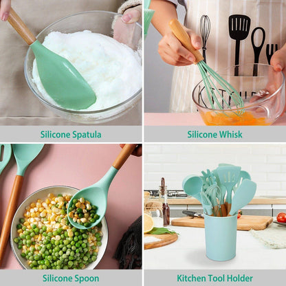 Skanto | 11-Piece Silicone Kitchen Utensil Set 4