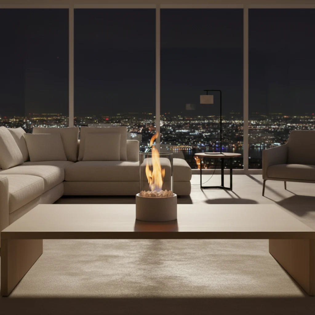 SleekFlame | Smoke-Free Table Fireplace Indoor Outdoor 4