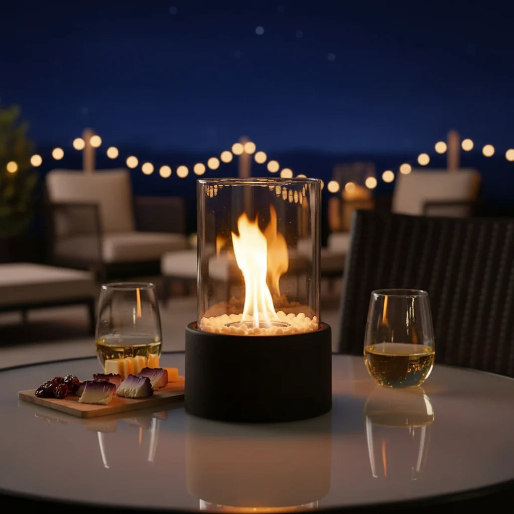 SleekFlame | Smoke-Free Table Fireplace Indoor Outdoor 6