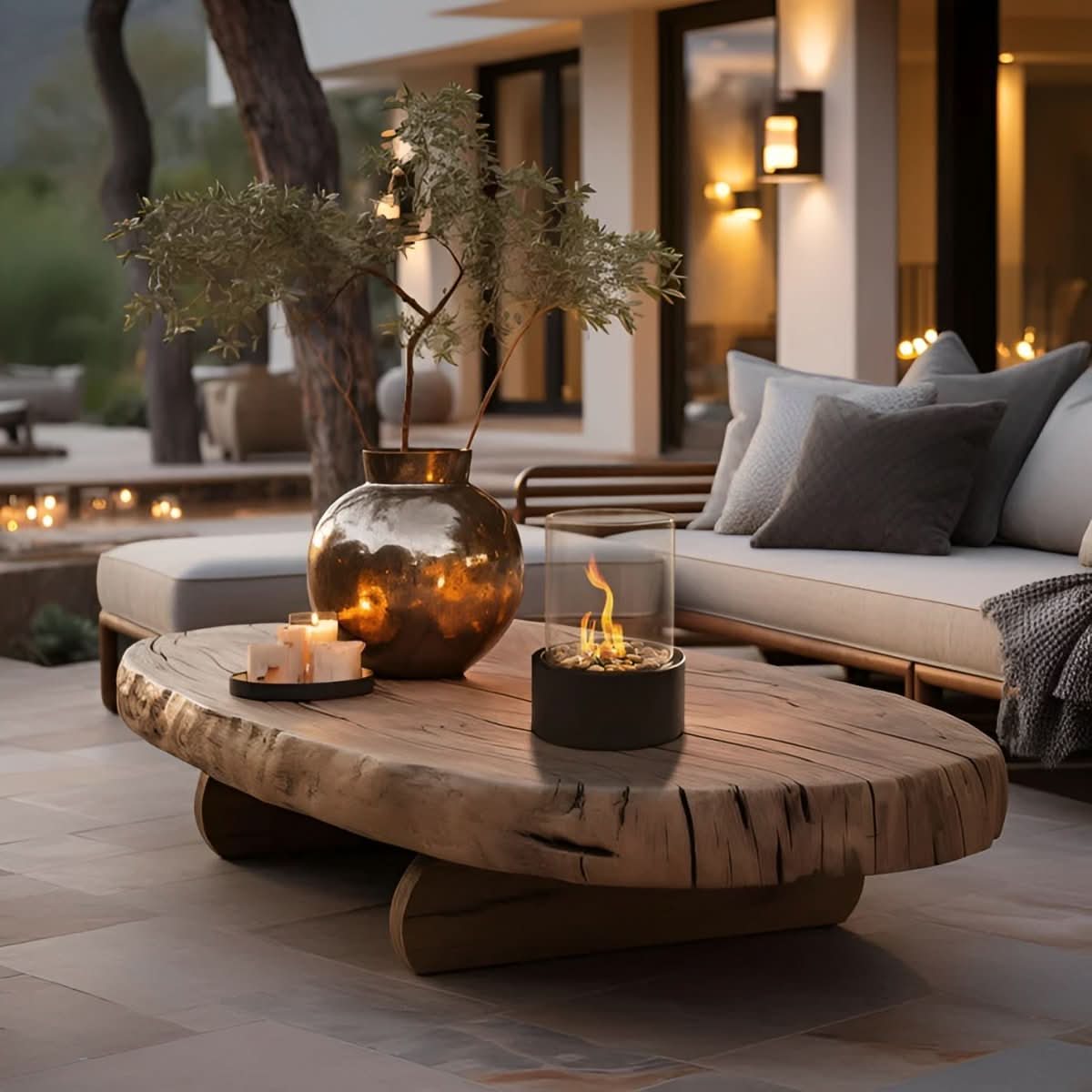 SleekFlame | Smoke-Free Table Fireplace Indoor Outdoor 7